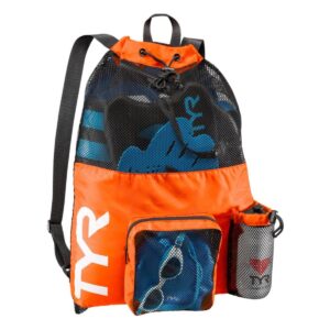 TYR Big Mesh 40L Mummy Bag - Fluo Orange-0