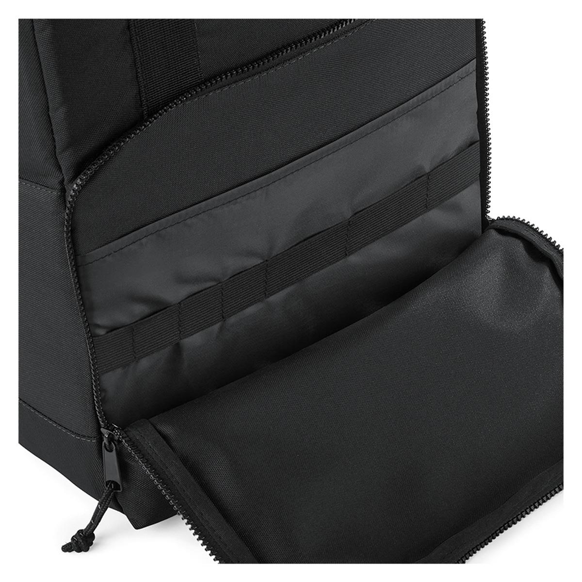 BagBase Recycled Cooler Backpack - Black-569447