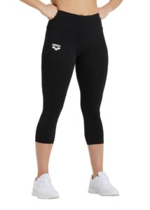 Arena Womens Tight Fit 3/4 Leggings - Black