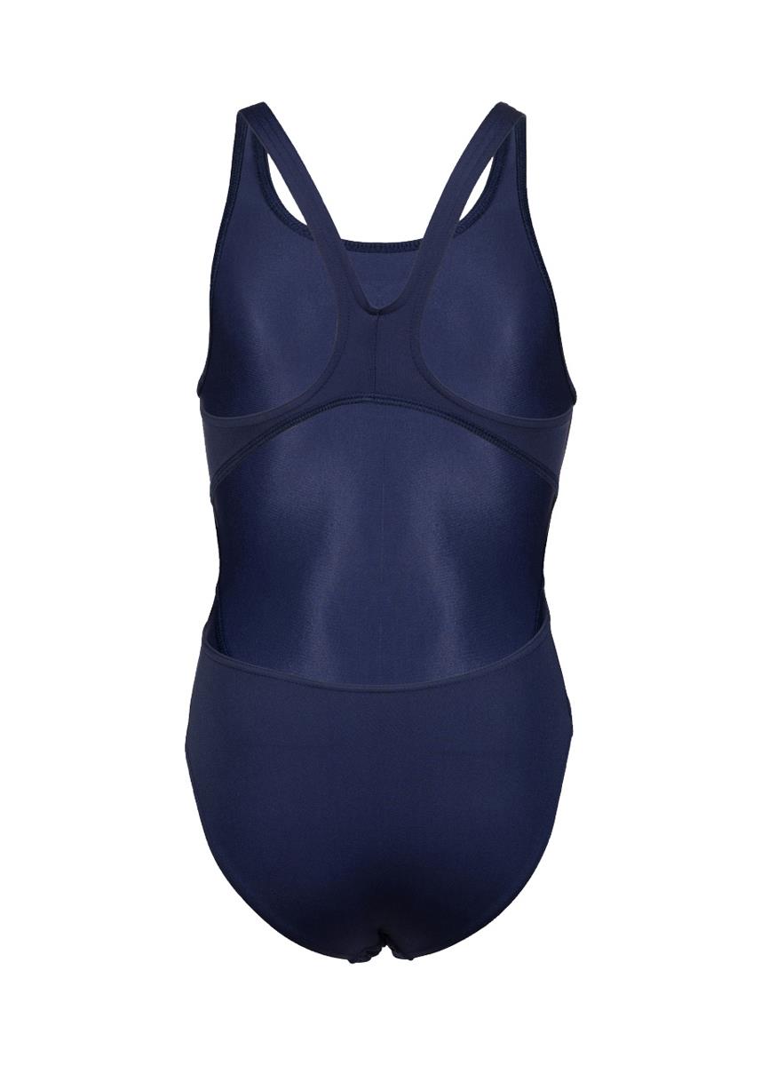 Arena Girl's Team Swim Tech Solid Swimsuit - Navy/White-570014