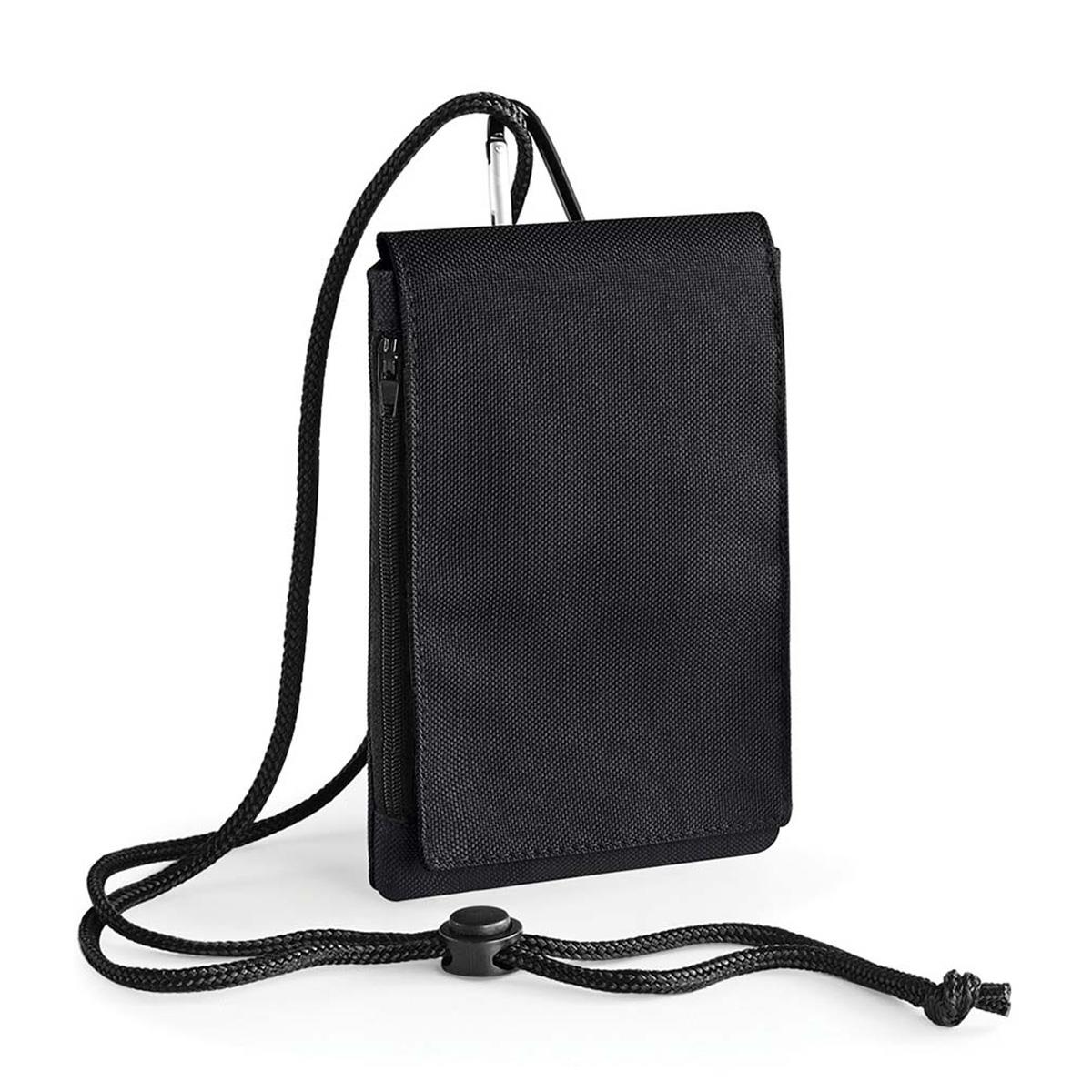 BagBase Phone Pouch XL - Black-0