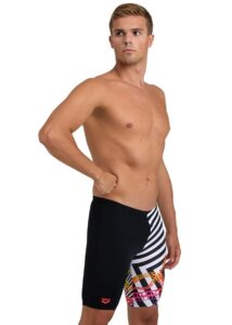 Arena Crazy Octopus Jammer - Black/White/Multi