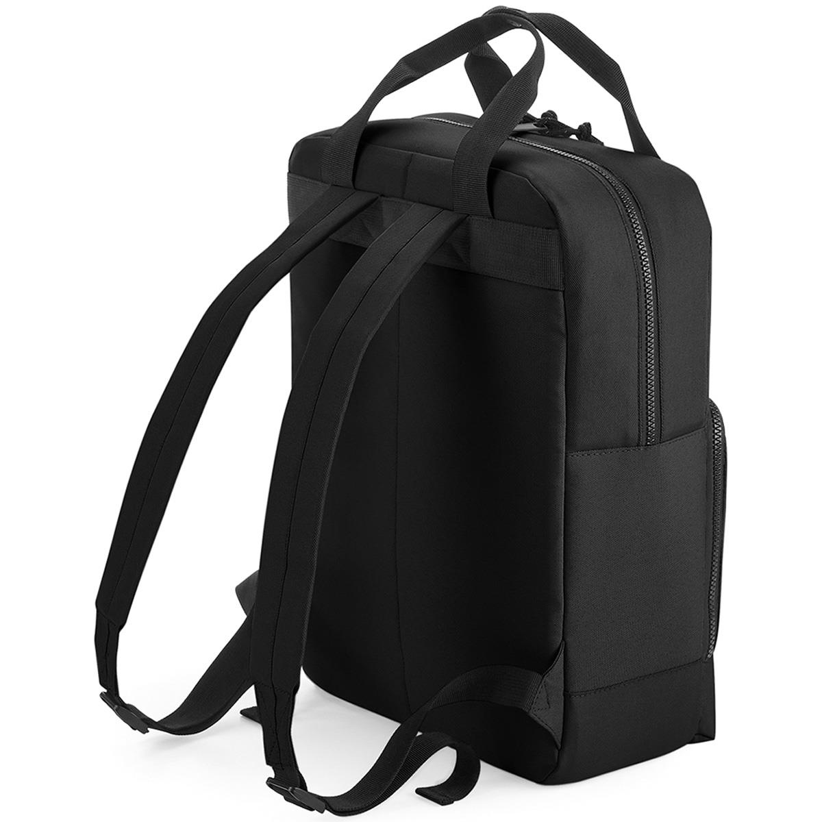 BagBase Recycled Cooler Backpack - Black-569441