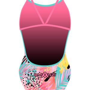 Amanzi Girl’s Peachy Palms Pro Back Swimsuit