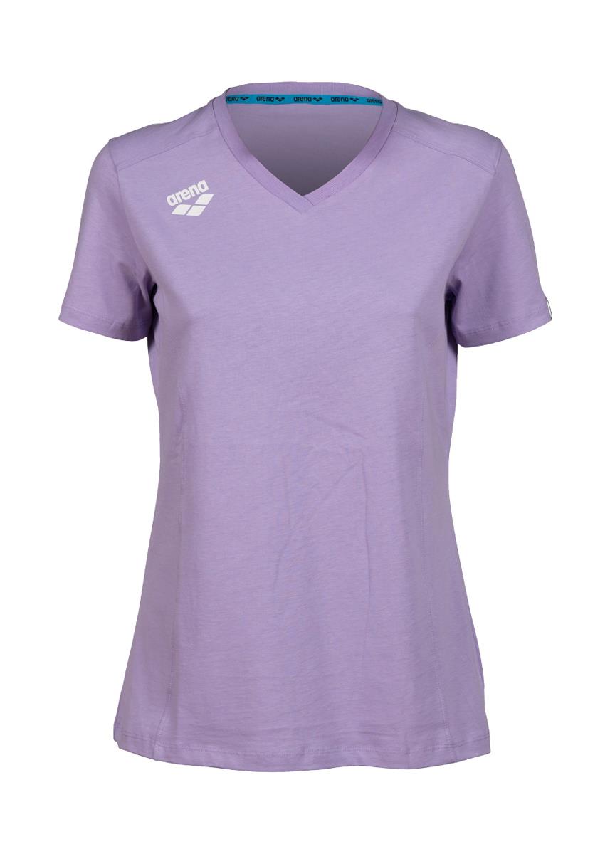 Arena Womens Team Panel T-Shirt - Lavanda-570058