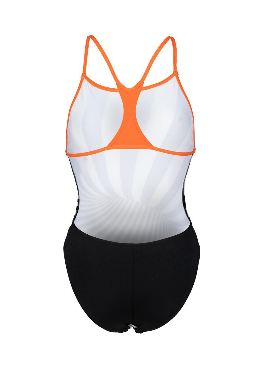 Arena Crazy Swimsuit - Black/Mango/Multi-569874