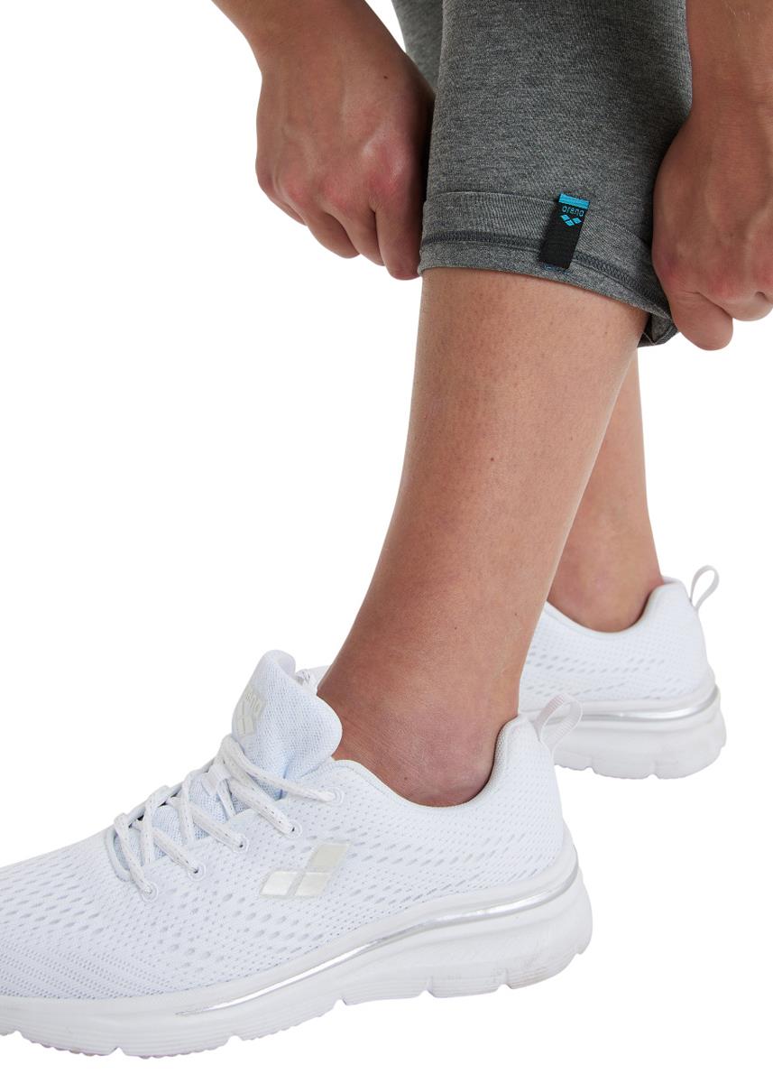 Arena Womens Tight Fit 3/4 Leggings - Dark Grey/Melange-570048