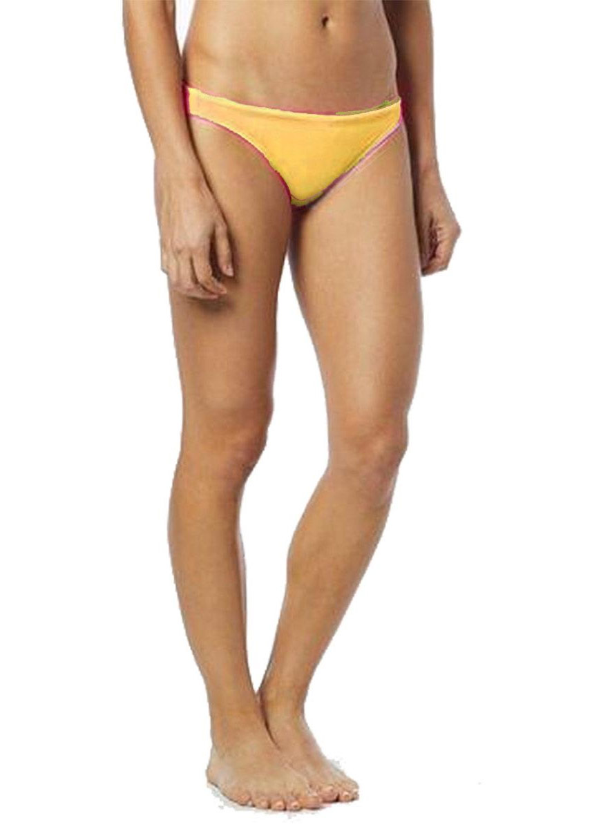 TYR Solid Mini Swim Bikini Bottom - Yellow