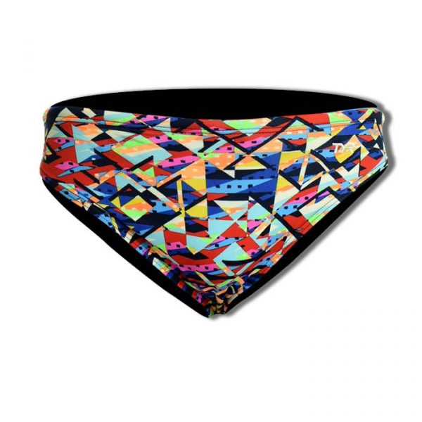 TYR Boys Mosaic All Over Racer - Multi-0