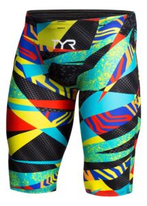 TYR Men's Avictor Prelude High Waist Jammer - Black/Multi