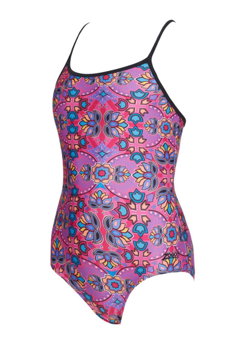 Zoggs Girls Zanzibar Sprintback Swimsuit-570740