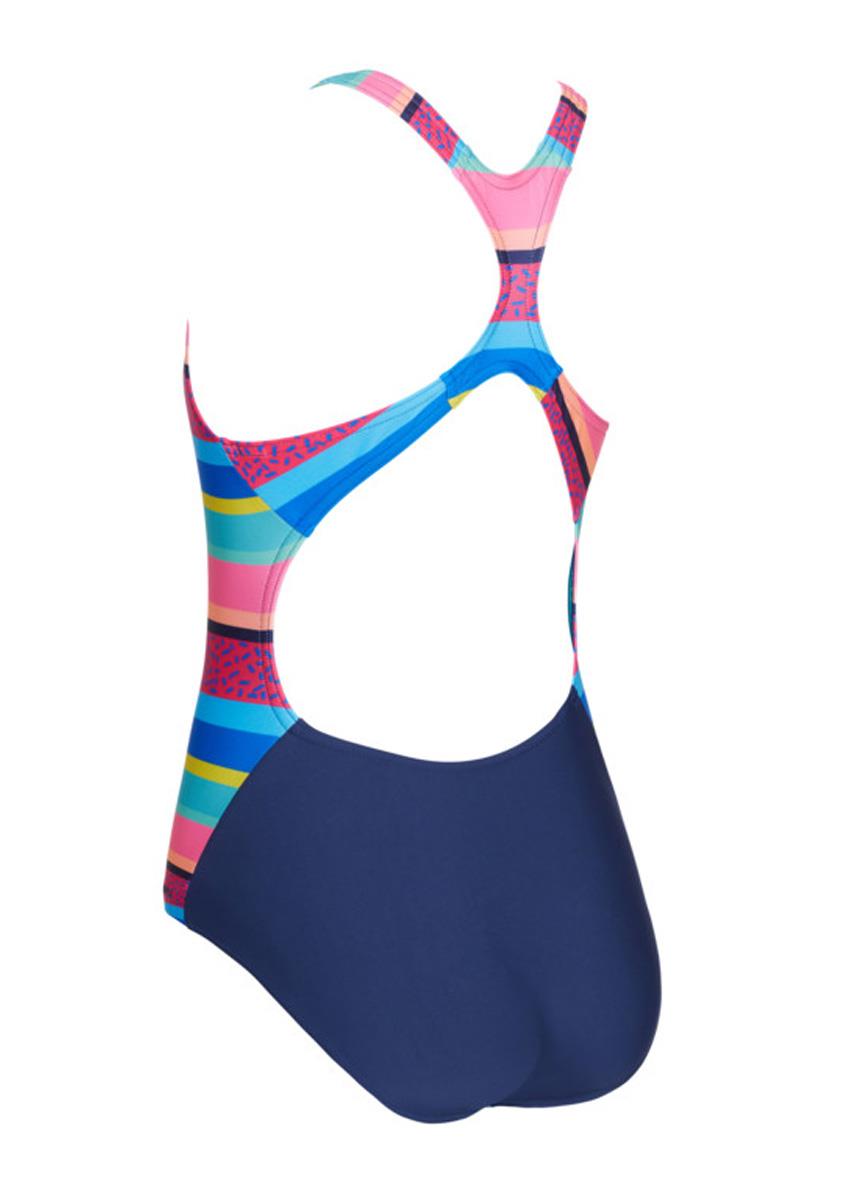 Zoggs Girls Toucan Tropics Rowleeback Swimsuit-570745