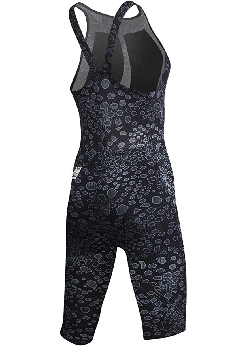 TYR Women's Avictor Venom Closed Back Kneesuit Black/Grey-brand