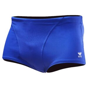 TYR Boys Solid Trunks - Royal Blue