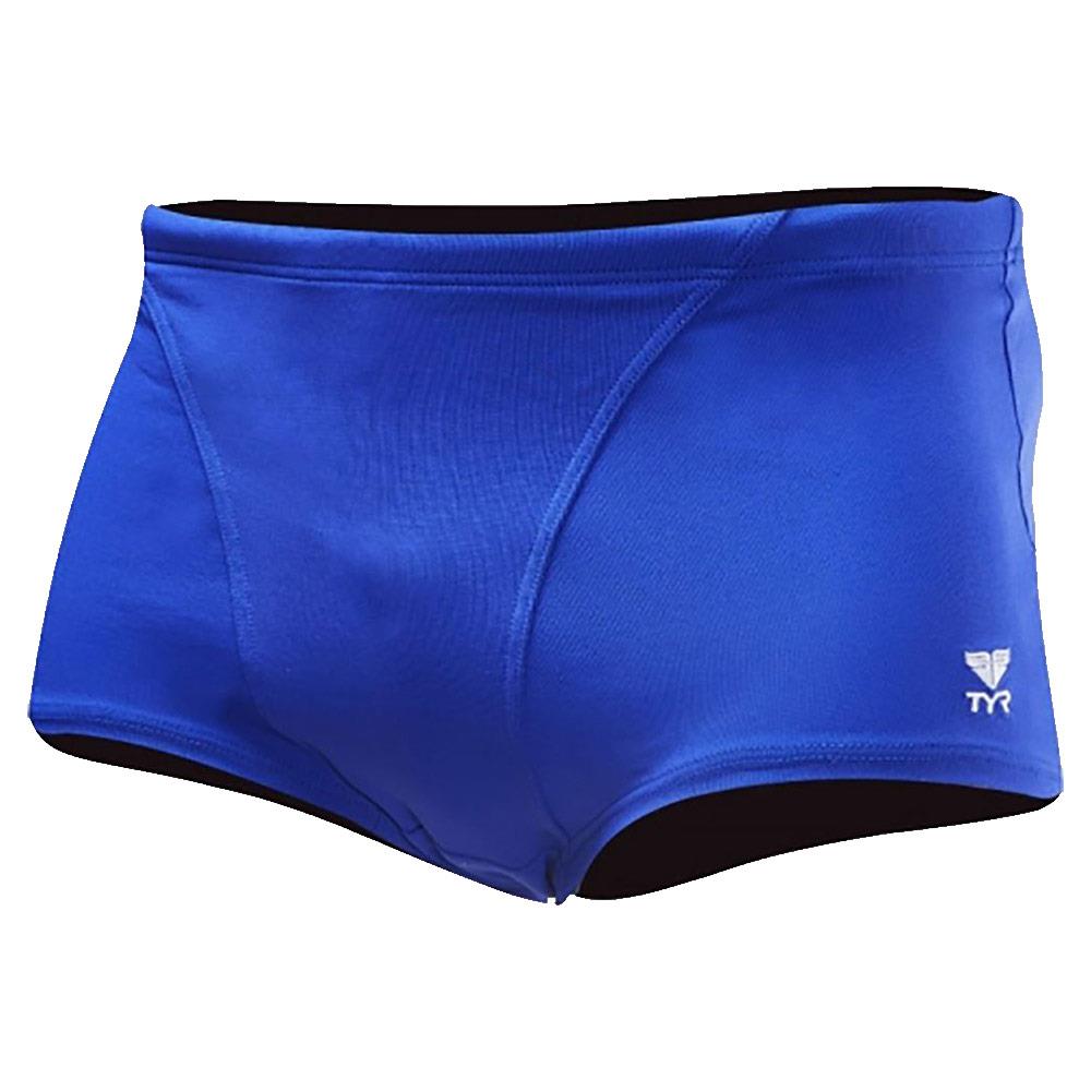 TYR Boys Solid Trunks - Royal Blue