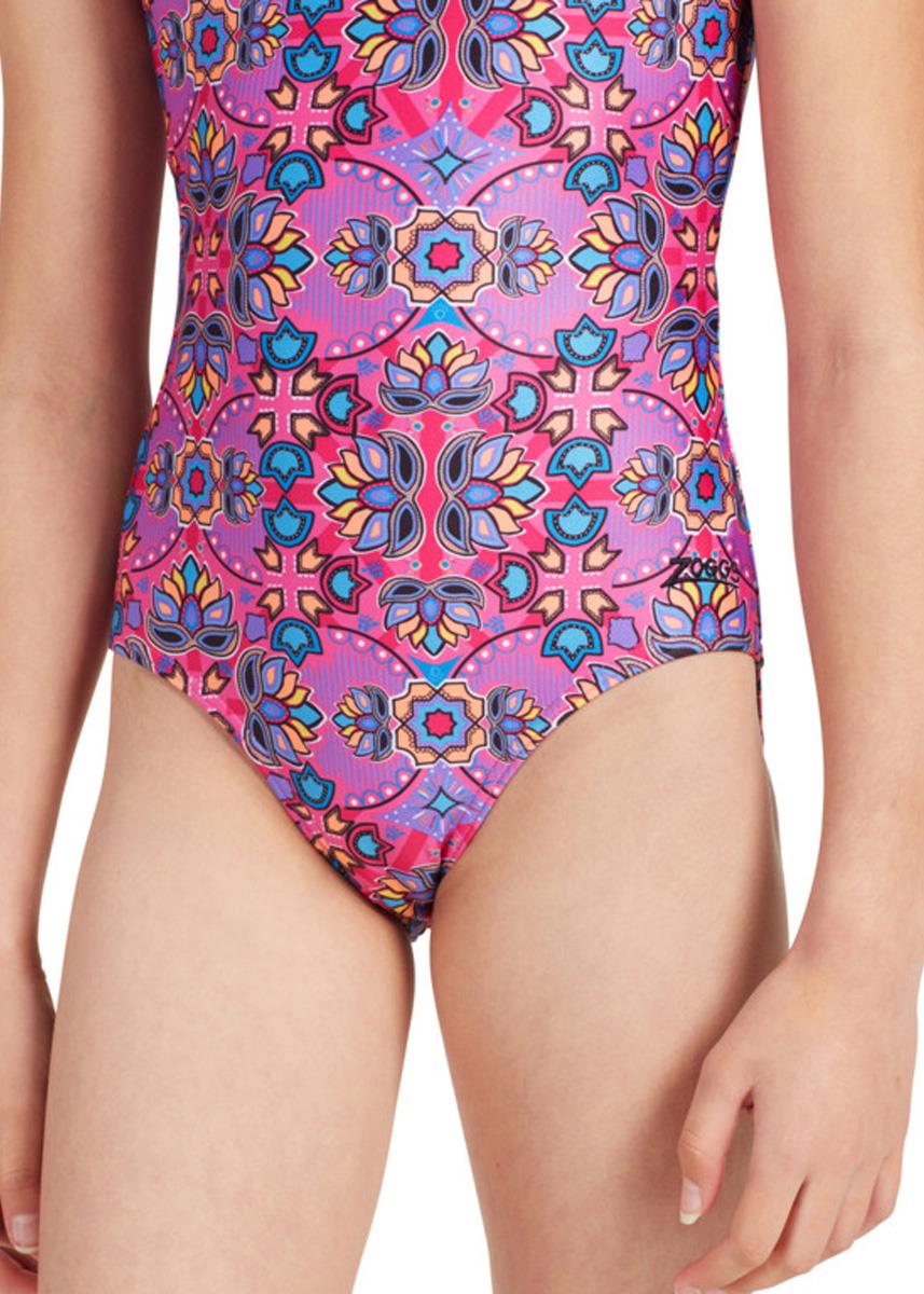 Zoggs Girls Zanzibar Sprintback Swimsuit-570734