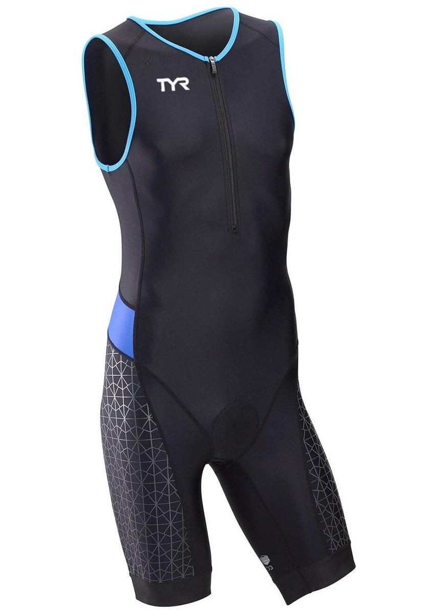 TYR Mens Competitor Trisuit - Black/Blue