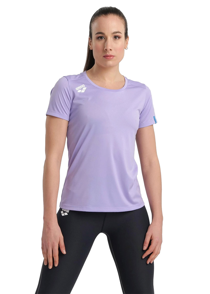 Arena Womens Solid T-Shirt - Lavanda