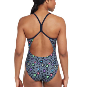 Zoggs Sprintback Swimsuit – Brave Heart Print