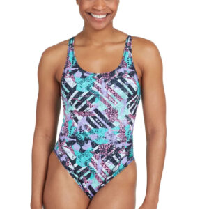 Zoggs Master back Swimsuit - Breakaway Print
