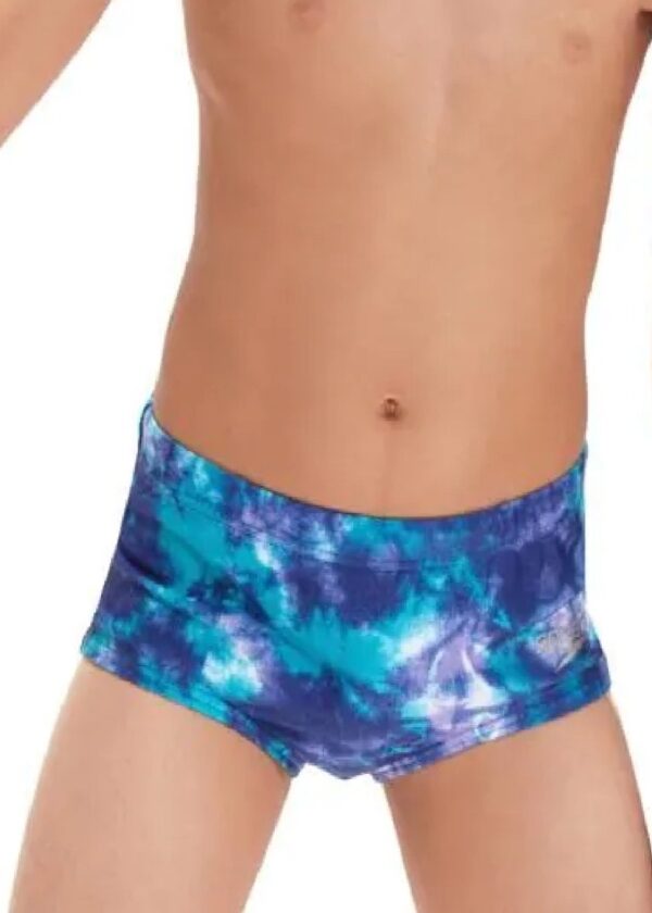 Speedo Boy's Allover Digital 13cm Briefs - Shimmers in the Night-0