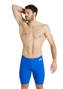 Arena Mens Team Solid Jammer - Royal/White