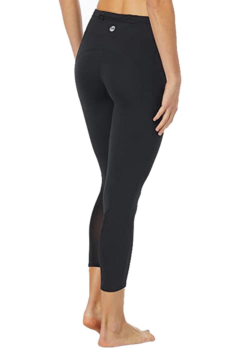 TYR Womens Kalani Capri Solid Tights - Black-brand