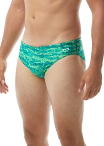 TYR Agran Racer Briefs - Green