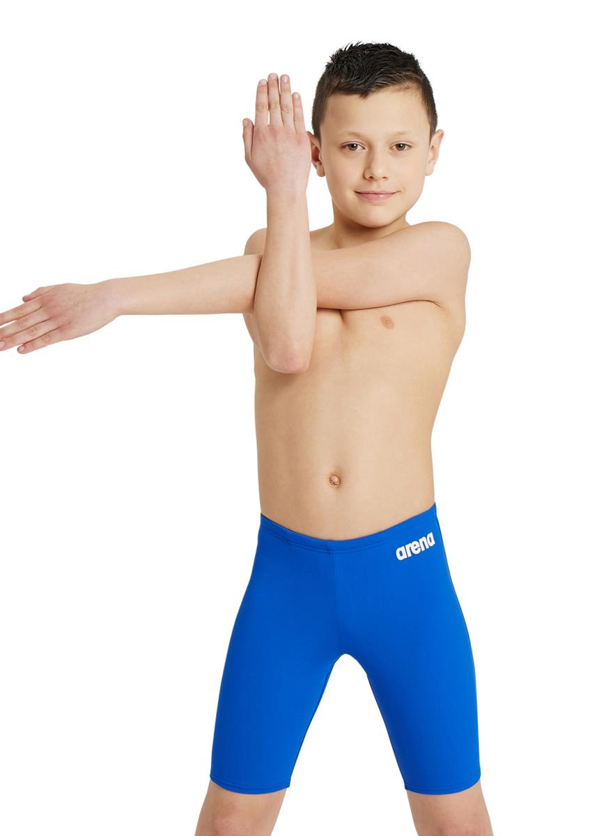 Arena Boy's Team Solid Jammer - Royal/White