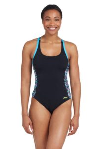 Zoggs Women's Atomback Swimsuit - Namibia Print