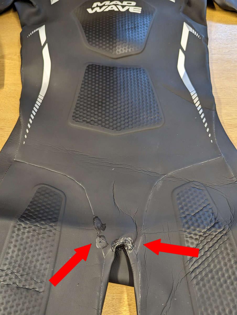 Mad Wave Men's Jet B Grade Wetsuit - Black / Red-571709