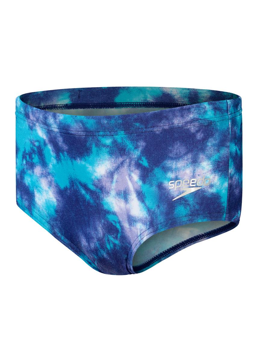 Speedo Boy's Allover Digital 13cm Briefs - Shimmers in the Night-572434