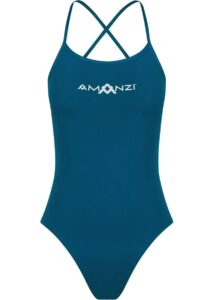 Amanzi Women's Neptune Tie Back Swimsuit - Blue