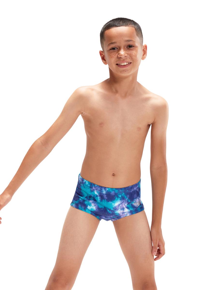 Speedo Boy's Allover Digital 13cm Briefs - Shimmers in the Night-572431