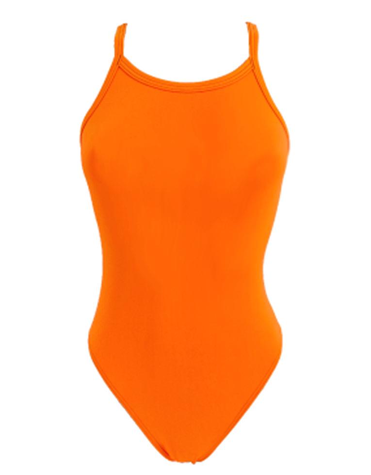 Turbo Womens Kraken Swimsuit - Orange-571345