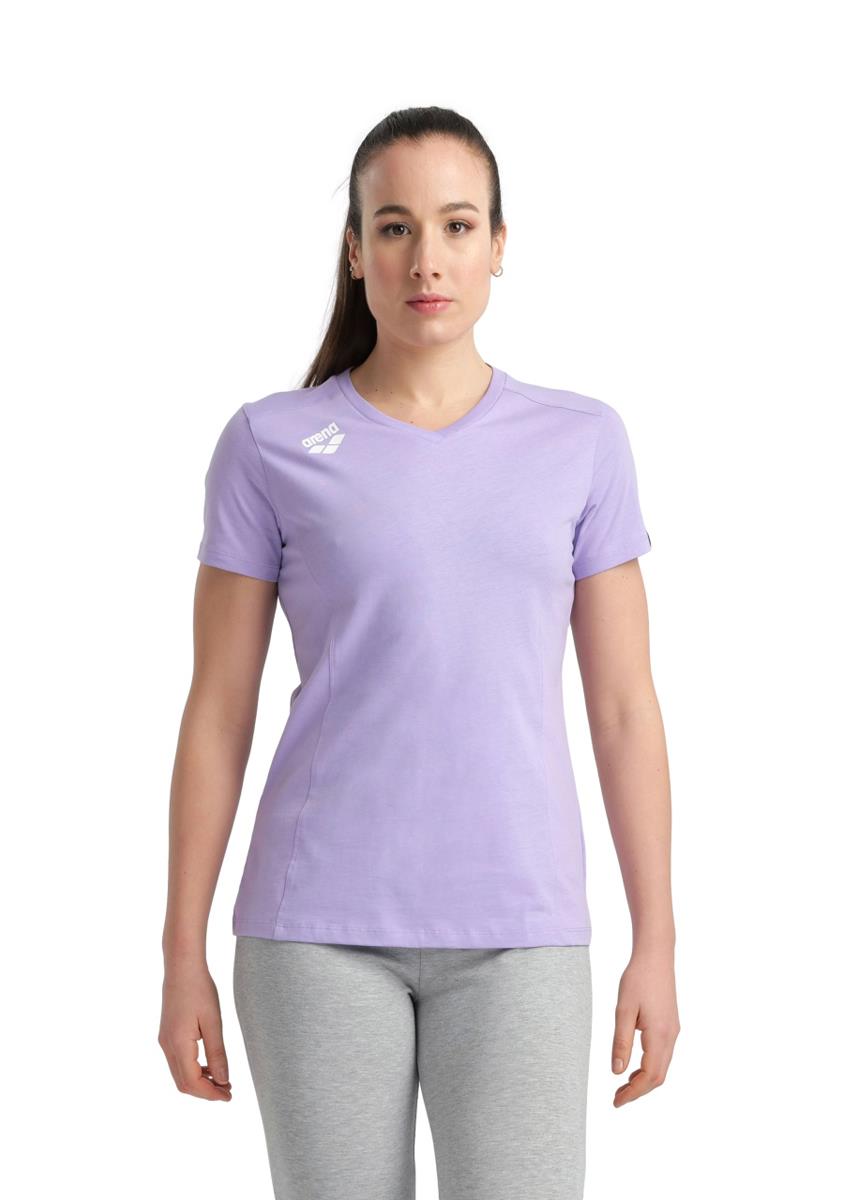 Arena Womens Solid T-Shirt - Lavanda-571544