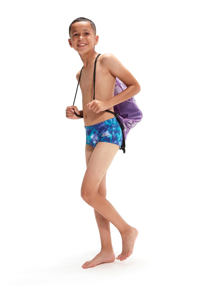 Speedo Boy's Allover Digital 13cm Briefs - Shimmers in the Night-572433