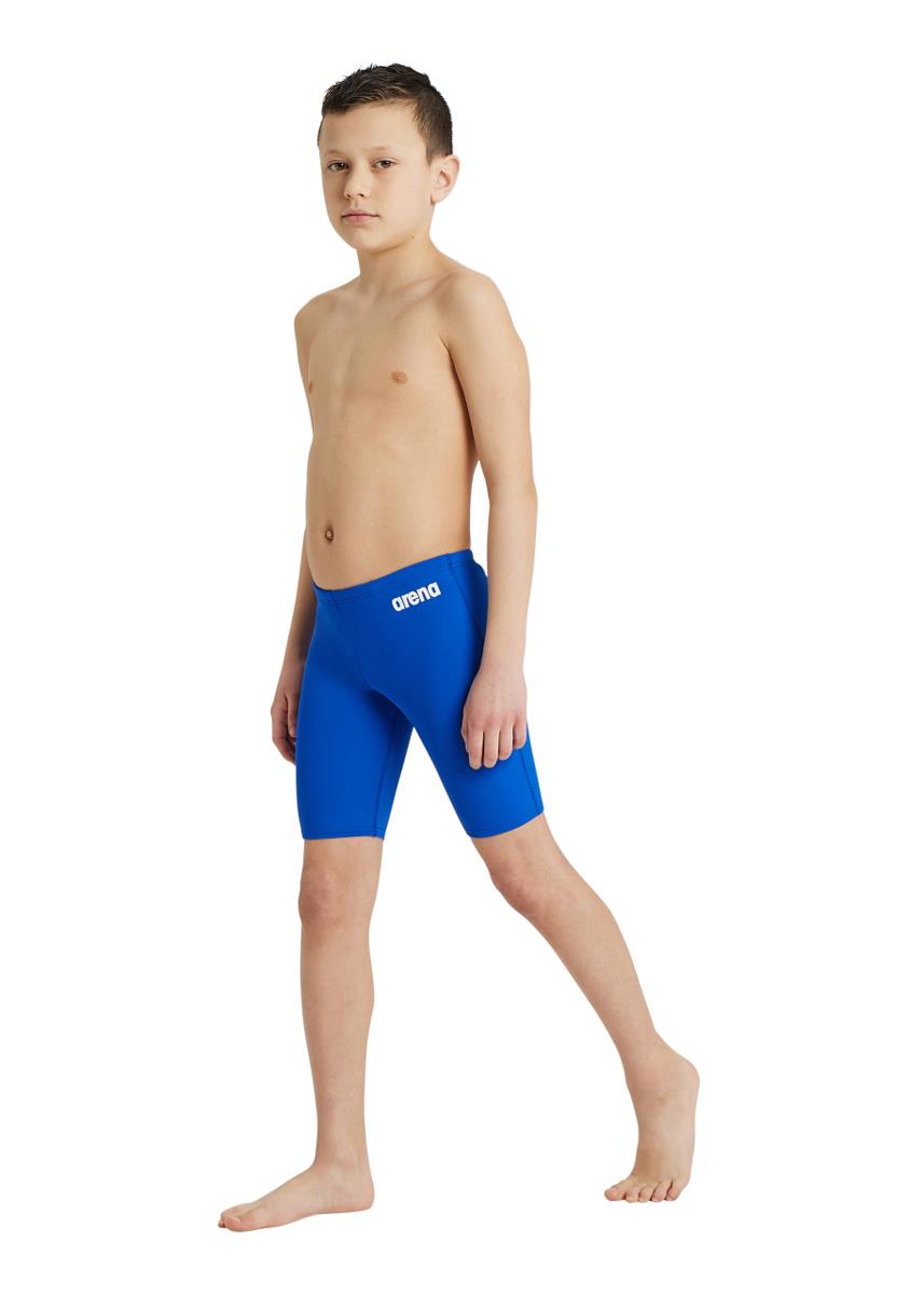 Arena Boy's Team Solid Jammer - Royal/White-571475
