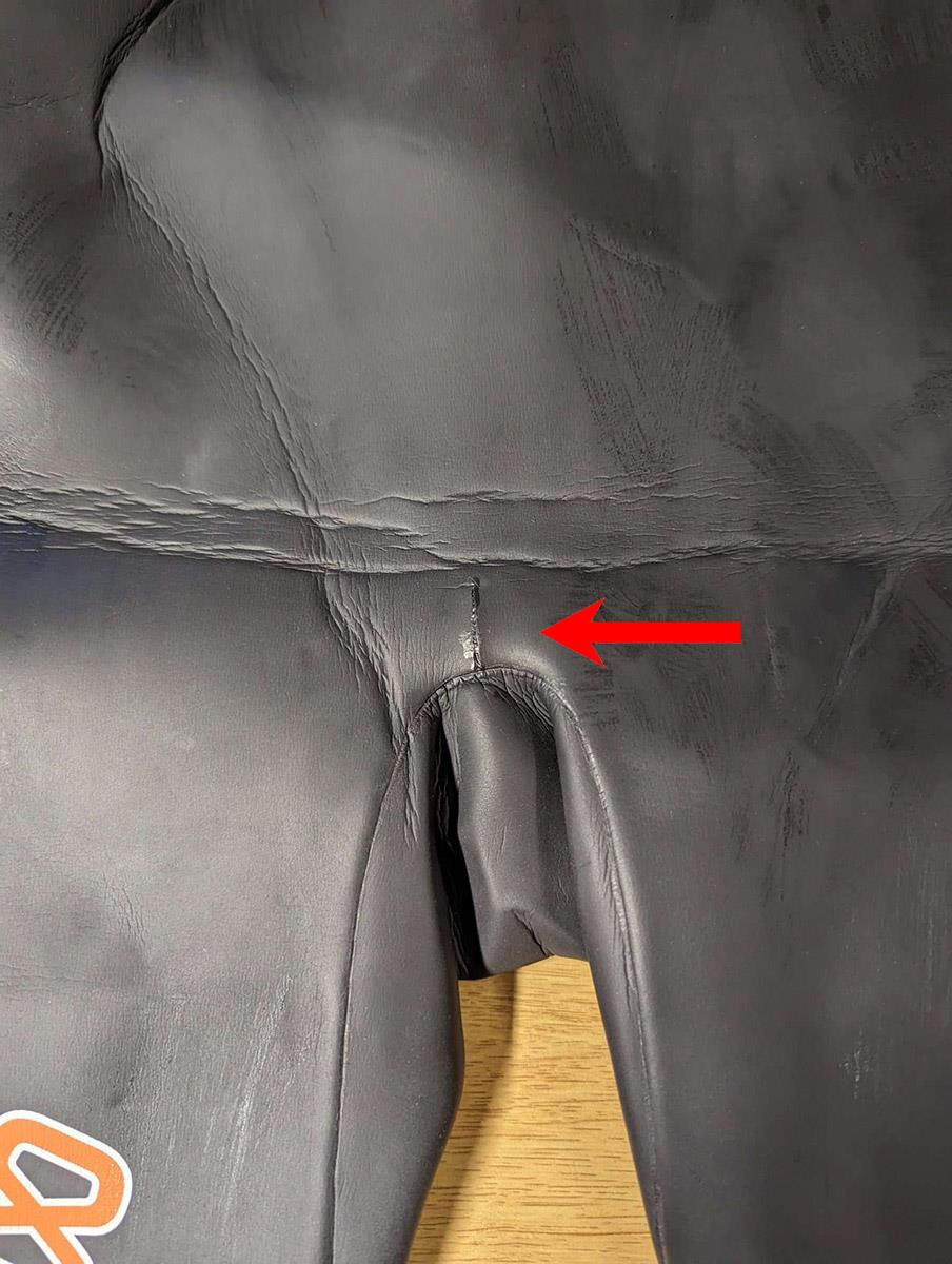 Orca Men's B-Grade 3.8 Fullsleeve Tri Wetsuit - Black/Orange-572337