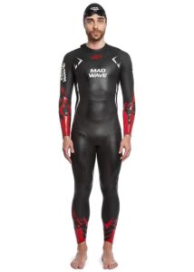 Mad Wave Men's Jet B Grade Wetsuit - Black / Red