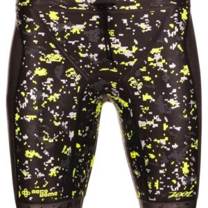 Zoot Mens Wave Buoyancy B-Grade Short - Black / High Viz Yellow-0