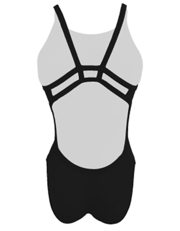 Turbo Womens Kraken Swimsuit - Black-571350