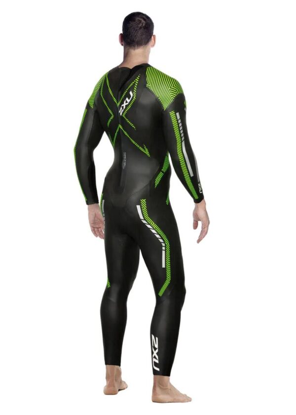 2XU Men’s Propel Pro B-Grade Wetsuit – Black / Neon Green