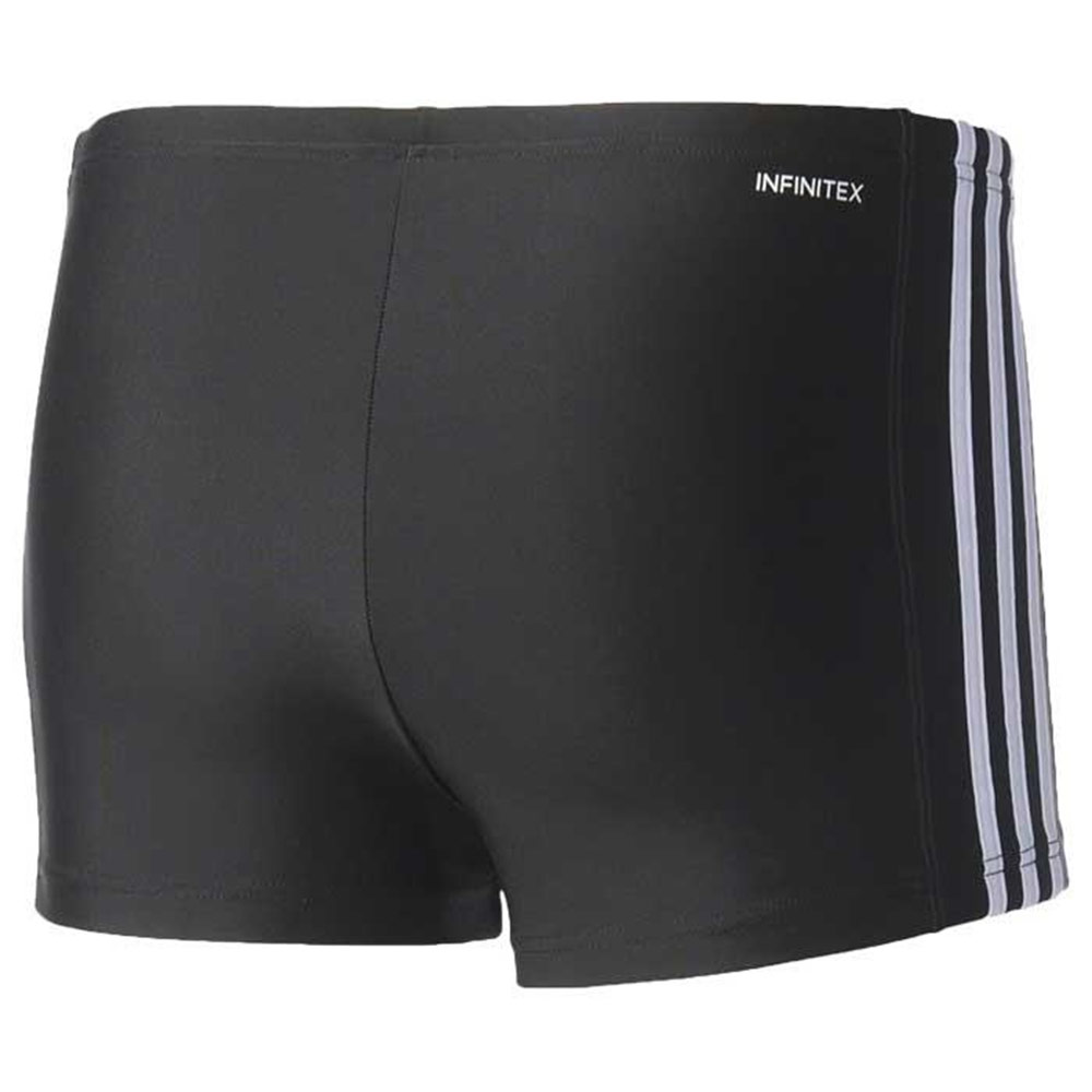 Adidas Essence Core 3 Stripe Boxer - Black / White-572963