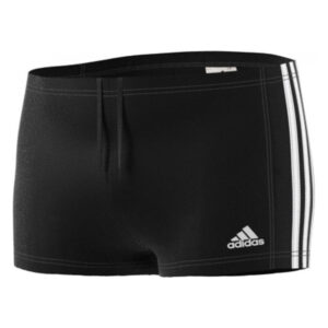 Adidas Essence Core 3 Stripe Boxer - Black / White-0