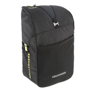 Aqua Sphere Transition 35L Backpack - Black Bright Yellow