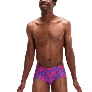 Speedo Allover Digital 13.5cm Briefs - Bondi Night Floral-0