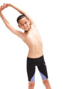 Speedo Fastskin Junior LZR Ignite Jammer - Black/ Miami Lilac
