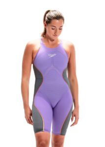 Speedo Fastskin LZR Pure Intent Openback Kneeskin - Purple Reign