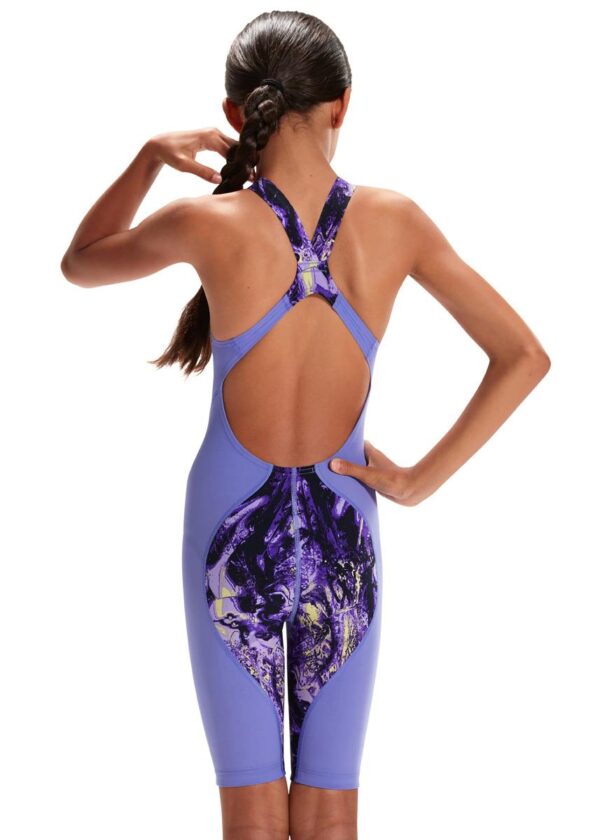 Speedo Fastskin Junior LZR Ignite Kneeskin – Miami Lilac/ Spritz/ Violet